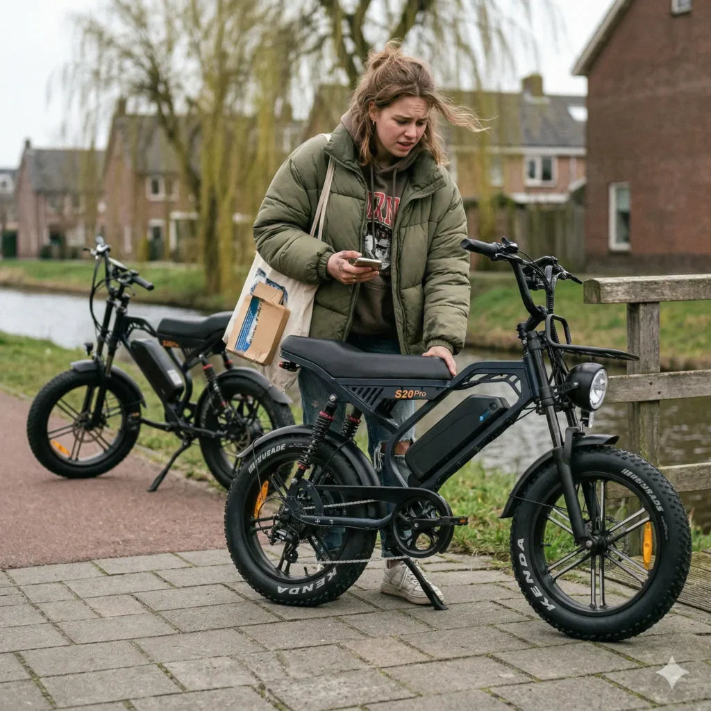 Goedkope fatbike vs V20: waarom goedkoop duurkoop is