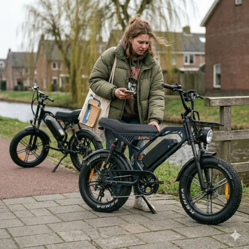 Goedkope fatbike vs V20: waarom goedkoop duurkoop is