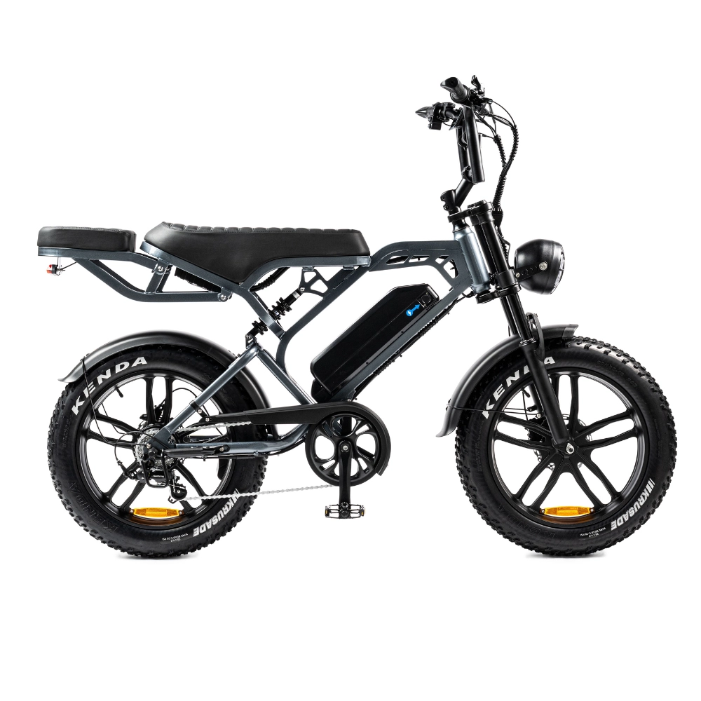 V20 Pro Fatbike | 250W | Donkergrijs | Elektrische fatbike